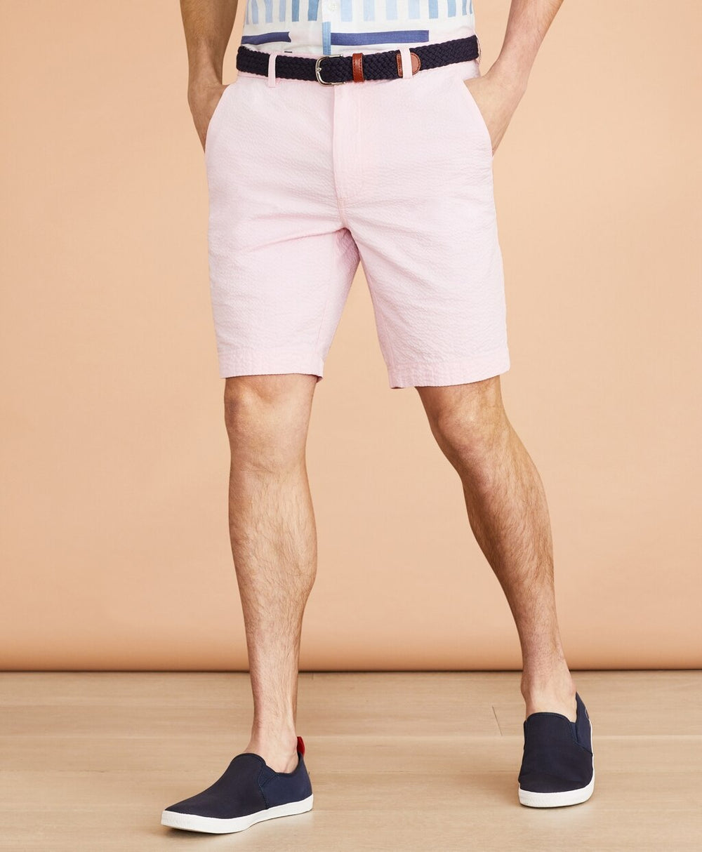 Brooks Brothers Men Cotton Seersucker Shorts