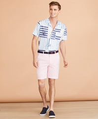 Brooks Brothers Men Cotton Seersucker Shorts