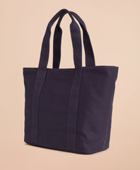 Brooks Brothers Men Red Fleece NYC Canvas Tote Bag