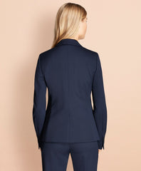 Brooks Brothers Women Stretch Wool Two-Button Jacket