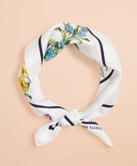 Brooks Brothers Women Floral-Print Silk Square Scarf