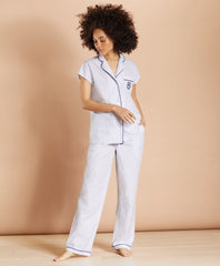 Brooks Brothers Women Striped Supima® Cotton Poplin Pajamas