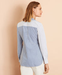 Brooks Brothers Women Tie-Front Fun Shirt