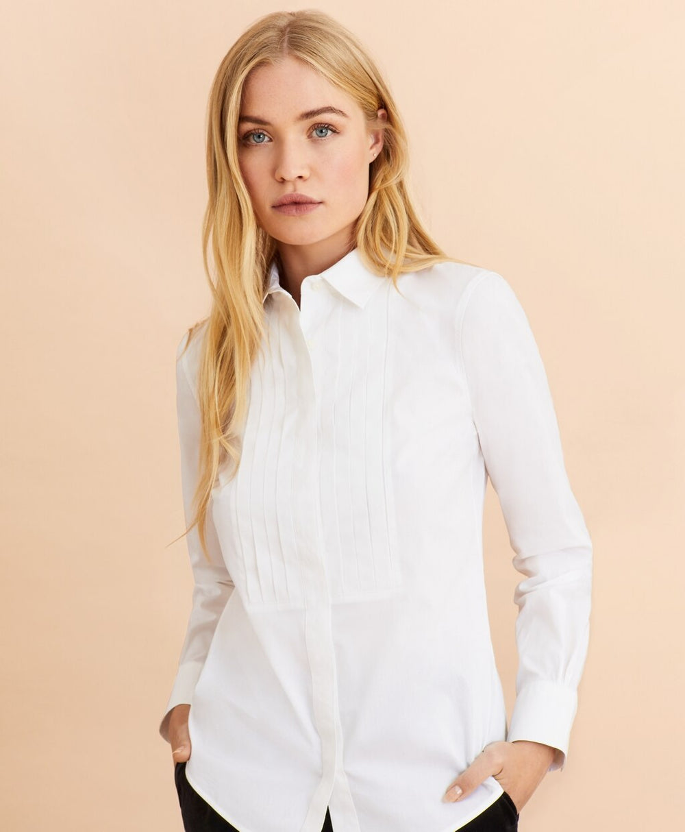 Brooks Brothers Women Tuxedo Shirt