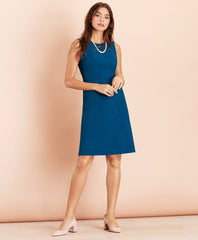 Brooks Brothers Women Wool-Blend Twill Dress