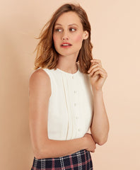 Brooks Brothers Women Mixed-Media Shirt Dress