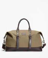 Brooks Brothers Men Canvas Duffle Bag