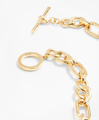 Brooks Brothers Women Gold-Plated Chain Necklace