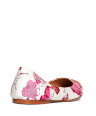 Brooks Brothers Women Floral Canvas Ballet Flats