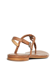 Brooks Brothers Women Braided Calfskin Sandals