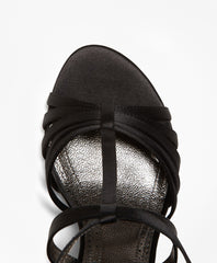 Brooks Brothers Women Satin High-Heeled Sandals