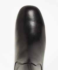 Brooks Brothers Women Elastic Back Leather Boots