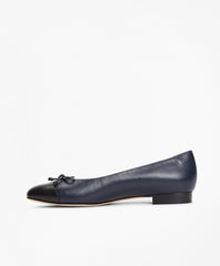 Brooks Brothers Women Color-block Leather Flats