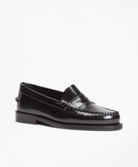 Brooks Brothers Women Leather Penny Loafers