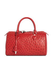 Brooks Brothers Women Ostrich Barrel Bag