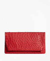 Brooks Brothers Women Ostrich Clutch