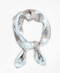 Brooks Brothers Women Limited Edition 200th Anniversary Silk Square Scarf
