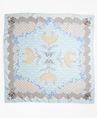 Brooks Brothers Women Limited Edition 200th Anniversary Silk Square Scarf