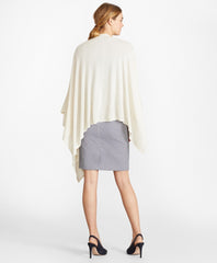 Brooks Brothers Women Lightweight Silk-Blend Ruana