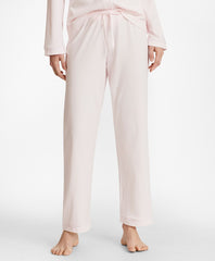 Brooks Brothers Women Logo-Embroidered Pima Cotton Interlock Jersey Pajama Set