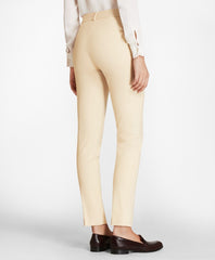 Brooks Brothers Women Stretch-Cotton Twill Ankle Pants