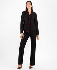 Brooks Brothers Women Checked BrooksCool® Merino Wool Pants