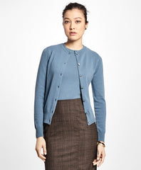 Brooks Brothers Women Long-Sleeve Cashmere Cardigan