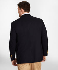 Brooks Brothers Men Big & Tall Two-Button 1818 Blazer