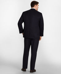 Brooks Brothers Men Big & Tall Stretch Wool Two-Button 1818 Suit