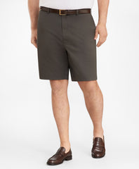 Brooks Brothers Men Big & Tall Flat Front Stretch Advantage Chino Shorts