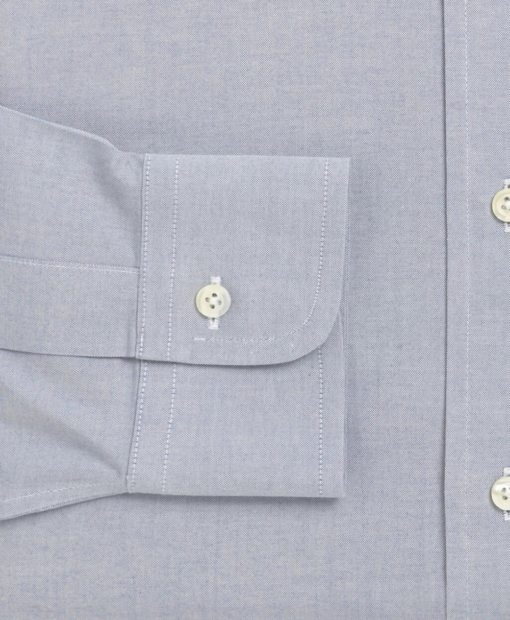 Brooks Brothers Men Traditional Relaxed-Fit Dress Shirt, Non-Iron Point Collar