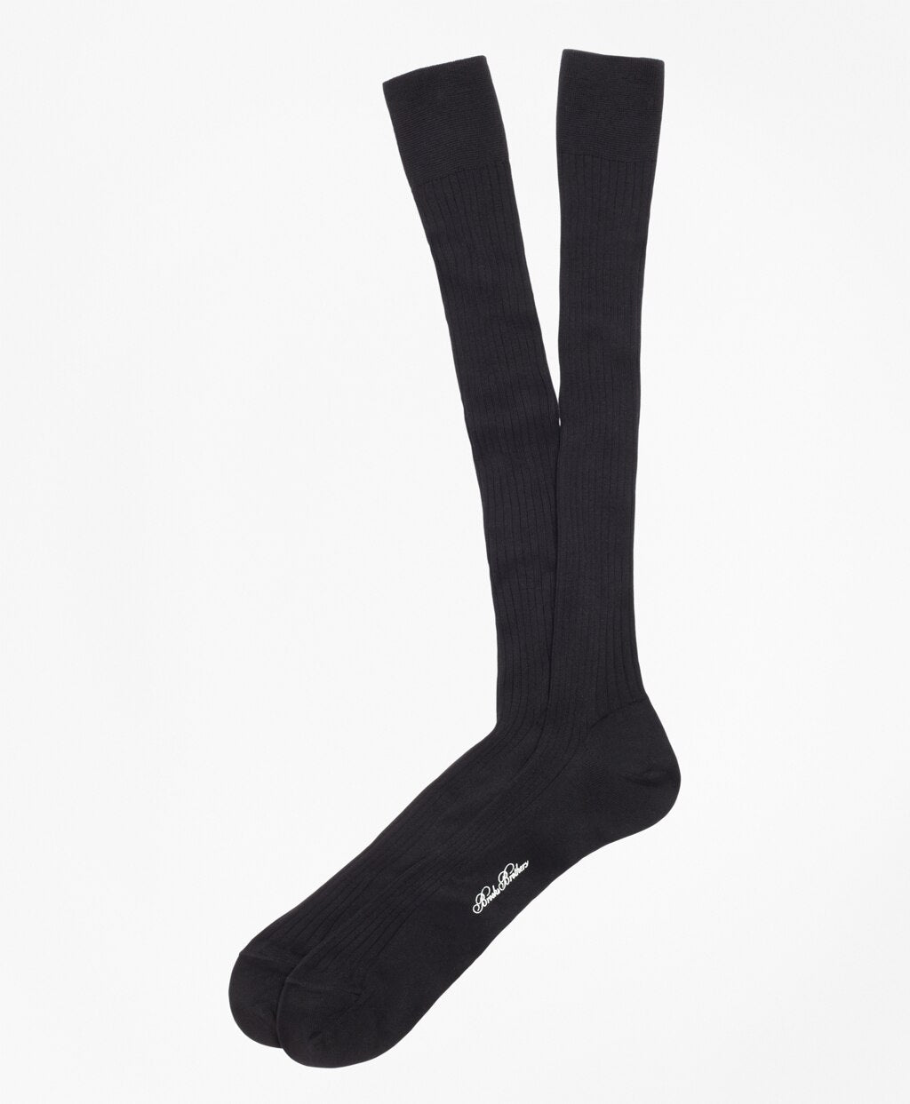 Brooks Brothers Men Pima Sized Over-the-Calf Socks