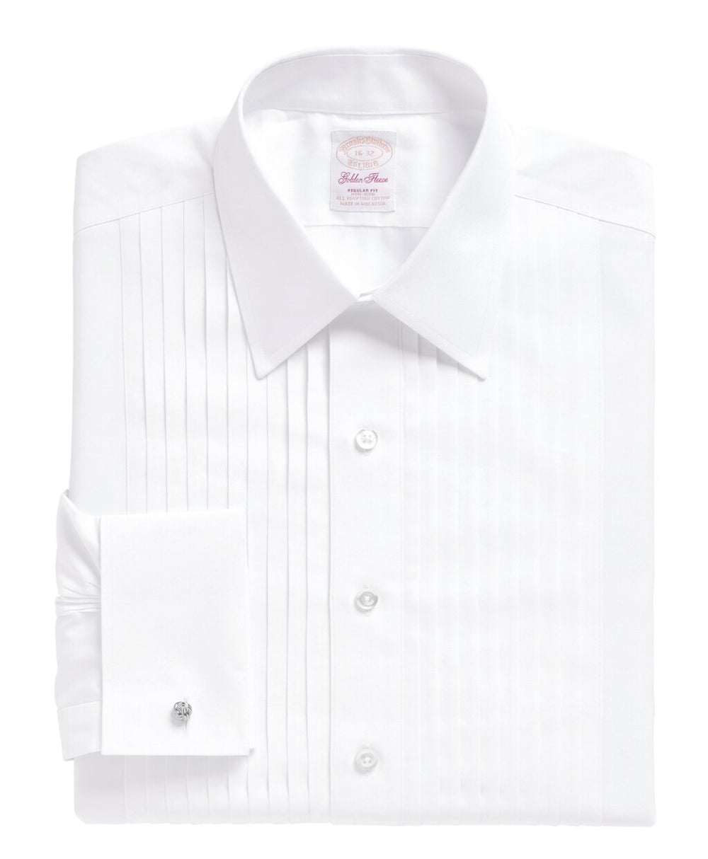 Brooks Brothers Men Non-Iron Madison Fit Golden Fleece® Tuxedo Shirt