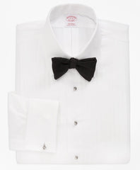 Brooks Brothers Men Traditional Fit Ten-Pleat Tennis Collar Tuxedo Shirt