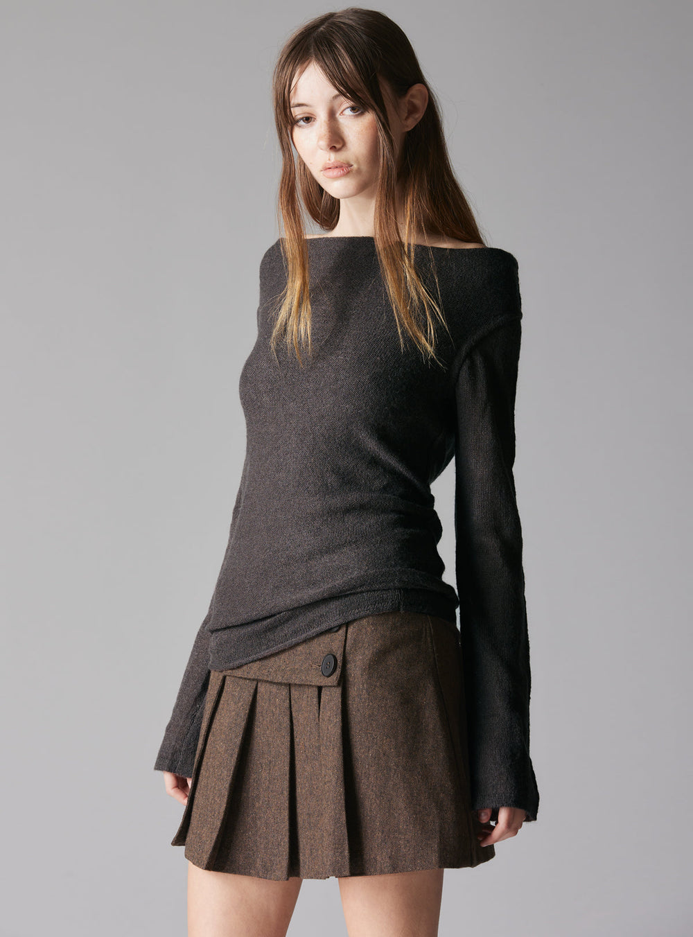 Shift Top - Graphite | UNIF Clothing outlet