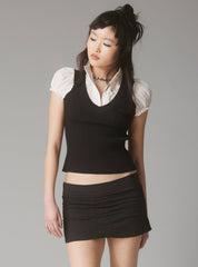 Yima Top - Black/White | UNIF Clothing near me