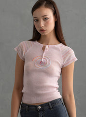 Nena Top - Pink | UNIF Clothing for Sale