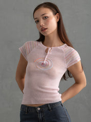 Nena Top - Pink | UNIF Clothing for Sale