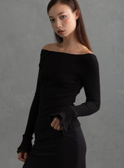 Maude Top - Black | UNIF Clothing outlet