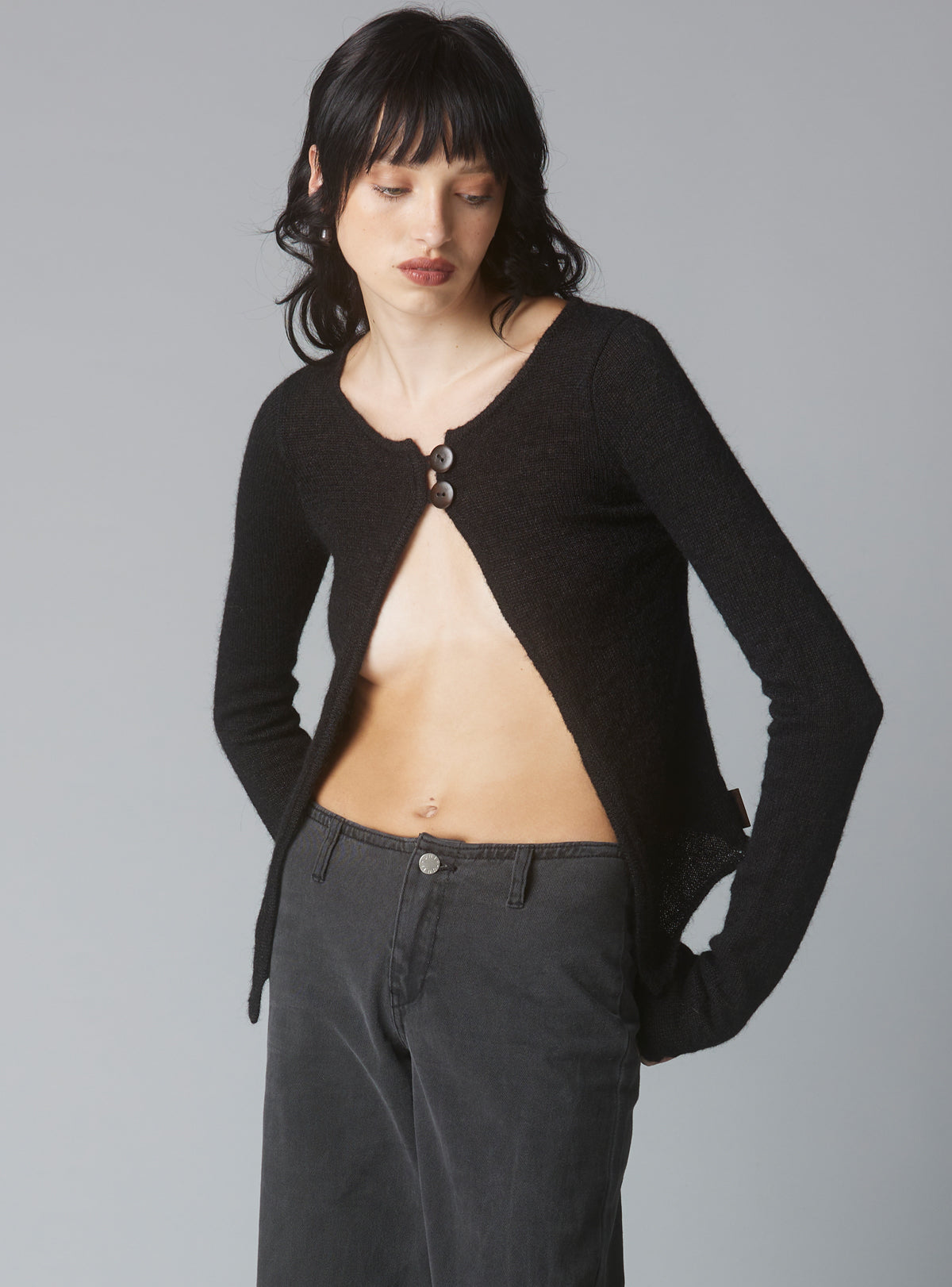 Slint Top - Black | UNIF Clothing discount