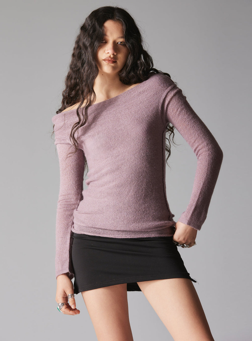 Slint Top - Purple | UNIF Clothing online
