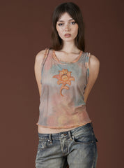 Lotus Tank - Multi | UNIF Clothing online shop