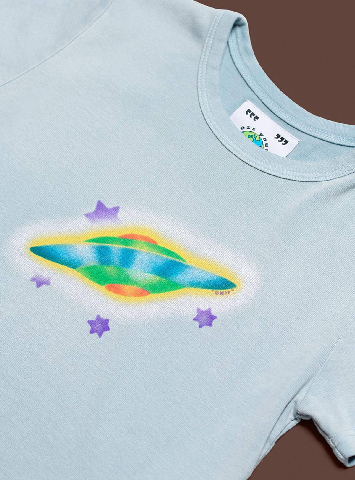 UFO Baby Tee - Sky Tie Dye | UNIF Clothing discount