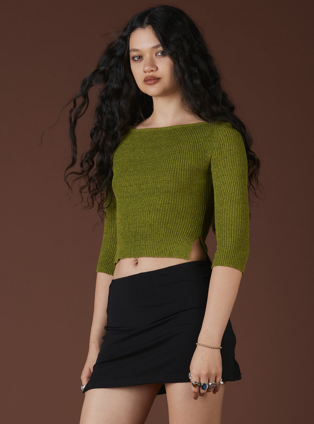 Sincere Top - Green - Green | UNIF Clothing for Sale