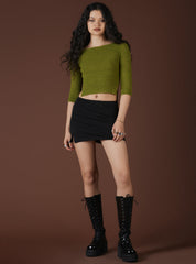 Sincere Top - Green - Green | UNIF Clothing for Sale
