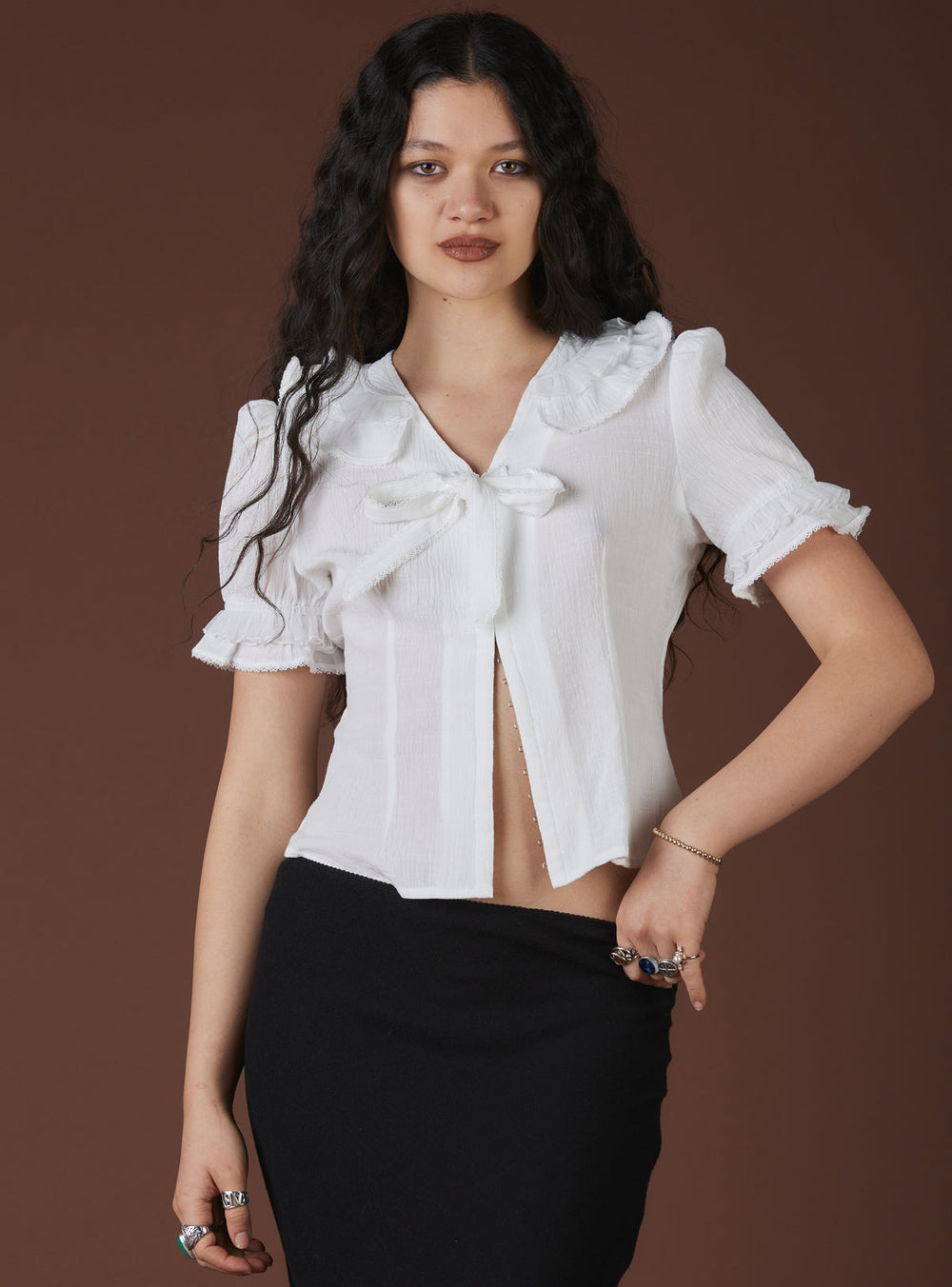 Gotha Top - White | UNIF Clothing online shop