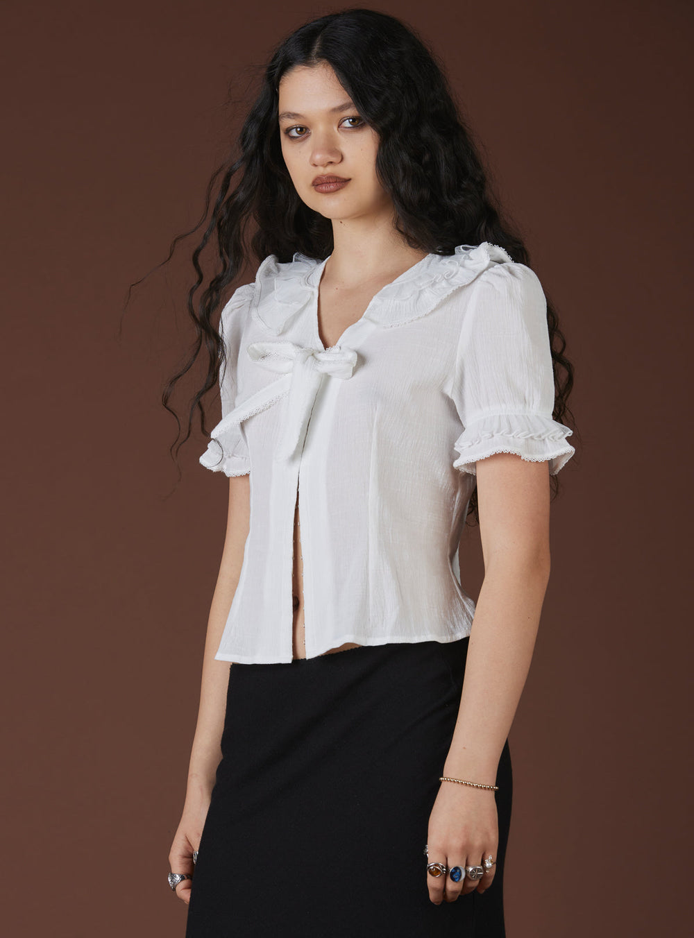 Gotha Top - White | UNIF Clothing online shop