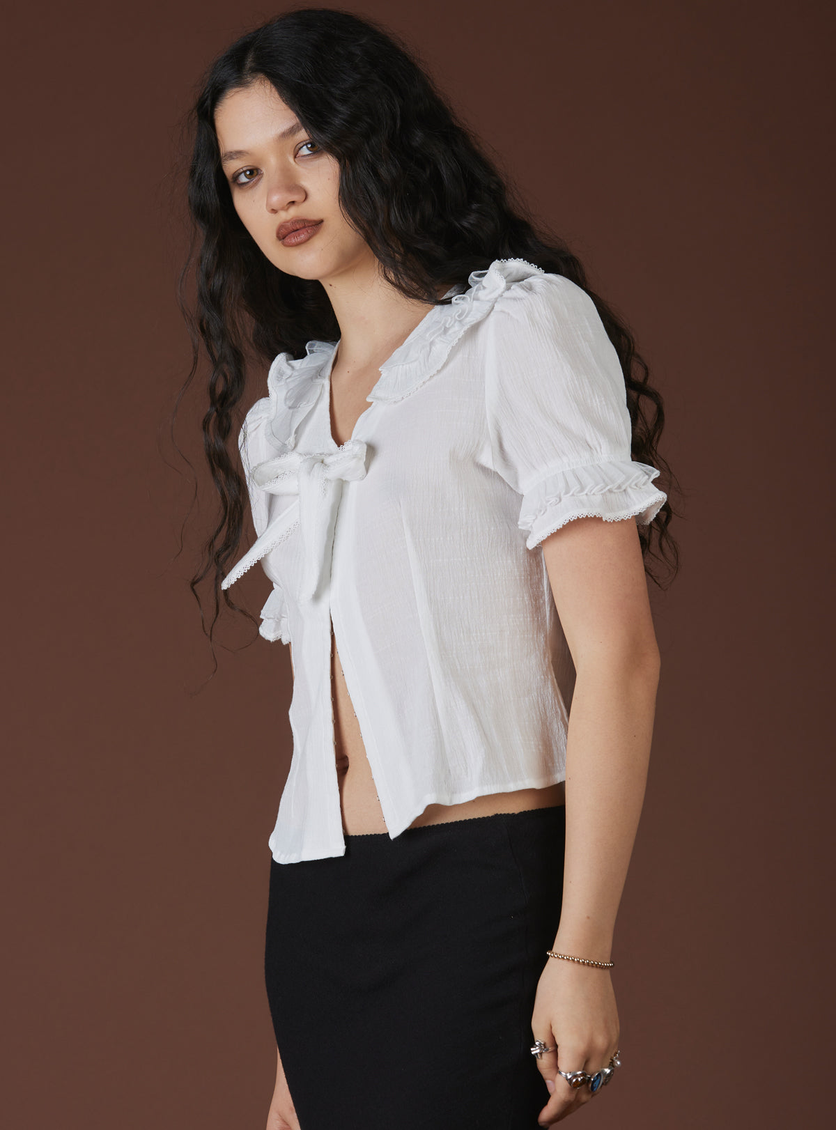 Gotha Top - White | UNIF Clothing online shop