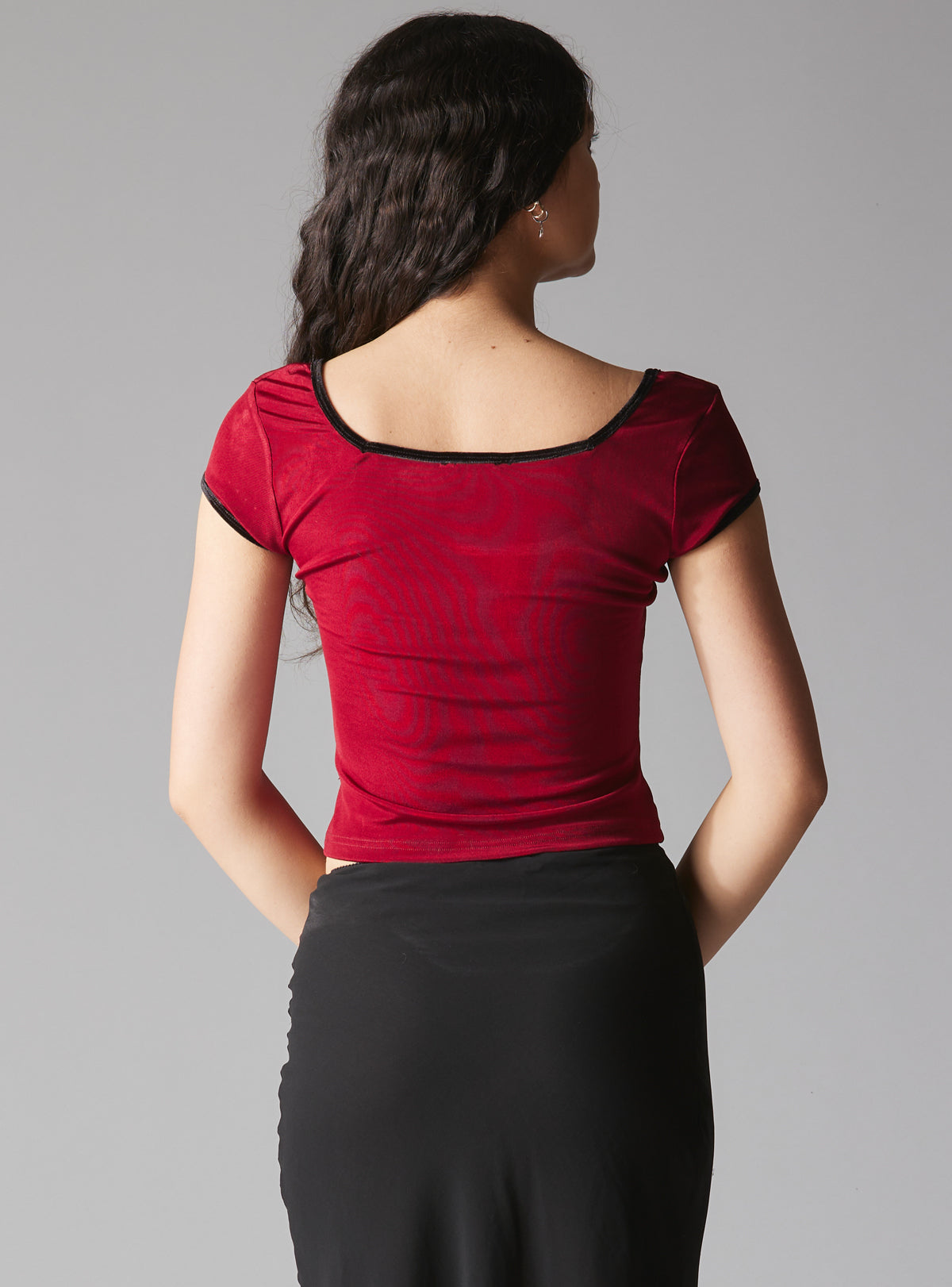 Slink Top - Red/Black | UNIF Clothing Sale