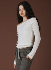 Slint Top - White | UNIF Clothing discount